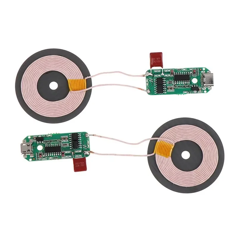 5W/10/15W Universal Portable Fast Charging Wireless Charger PCBA DIY Standard Accessories Transmitter Module Coil Circuit Board