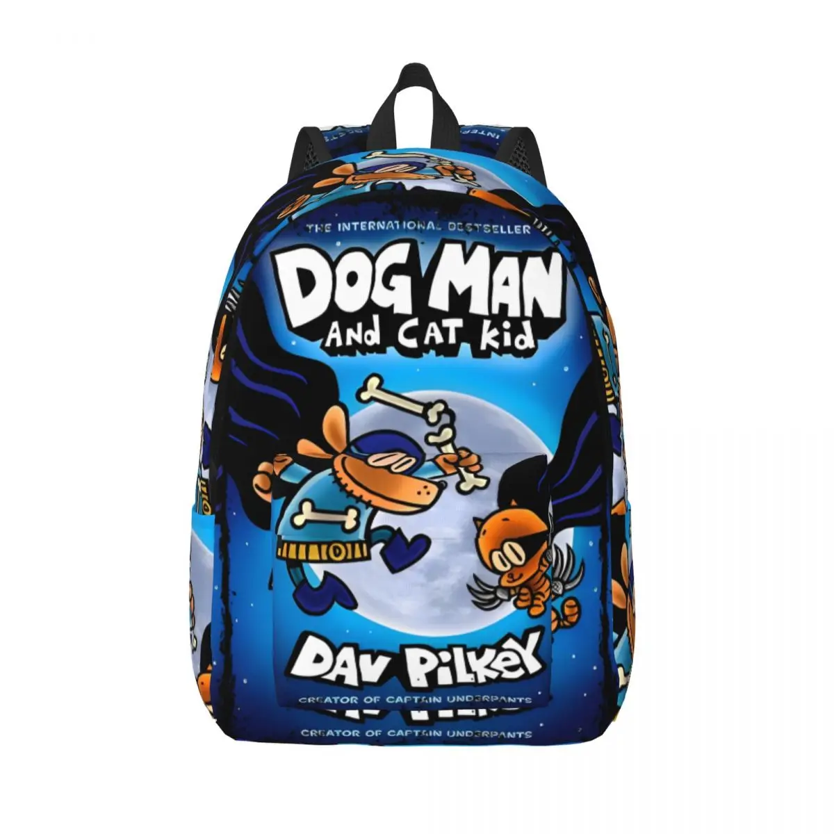 

Dogman Cool Backpack Gift High School Work Dog Man Movie Daypack for Men Women Laptop Computer Shoulder Bag