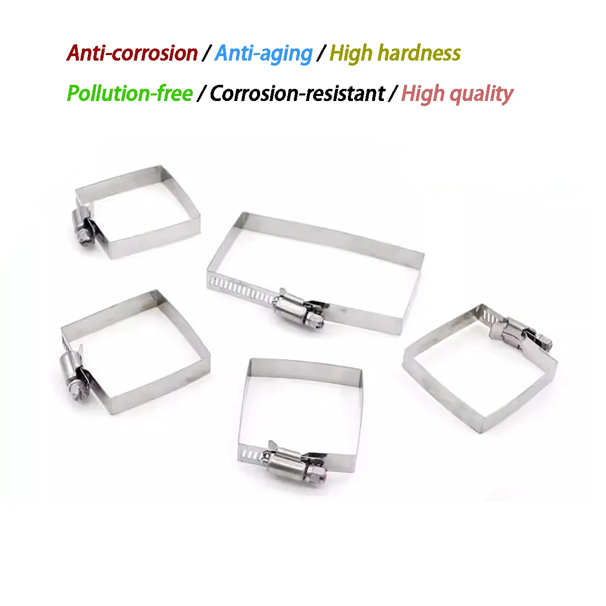 Stainless Steel Square Clamp