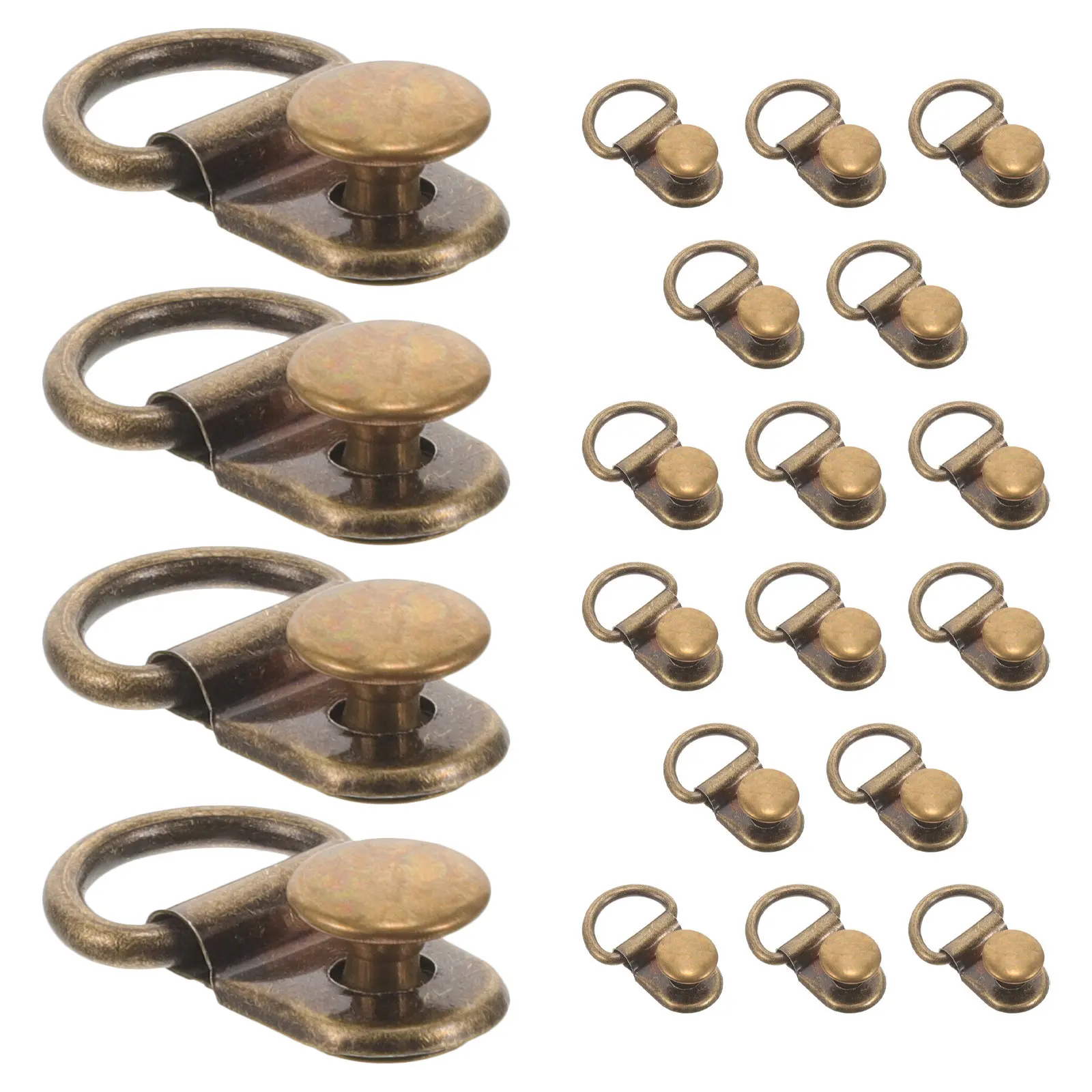 

20 шт. металлических крючков для шнурков, аксессуары для обуви, для походных ботинок, кошельков, кемпинга, альпинизма, ремонта на открытом воздухе