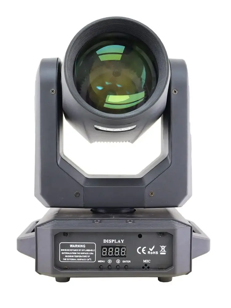 LED Moving Head Licht 200 W Strahl + Spot + 18 Rotierende Prismen + Regenbogen 12 Gobo 8 Farbe Effekt DJ Dmx Bühne Lichteffekt Licht Disco Bar