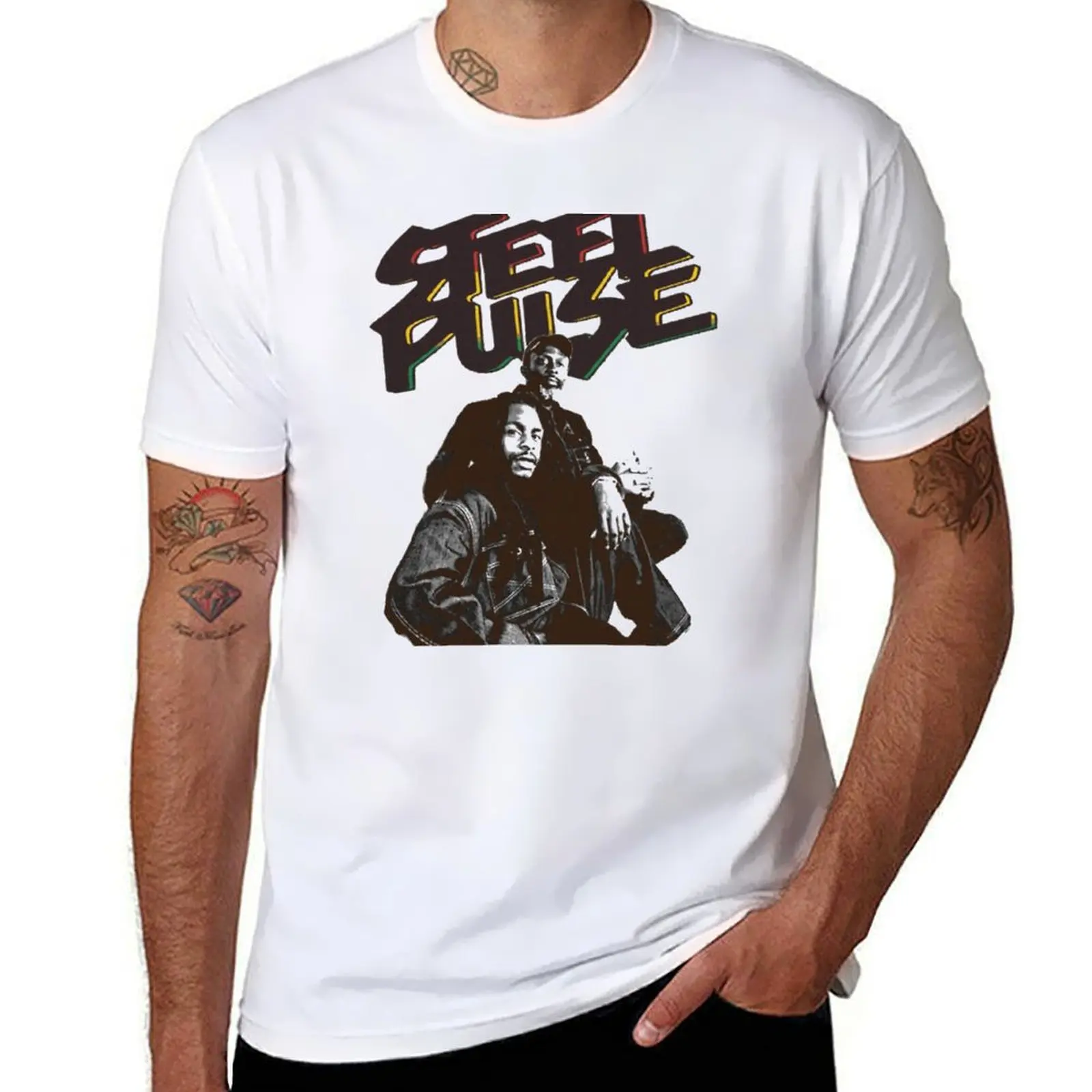

Steel T-Shirt t shirts for man graphic funny man t shirt heavy cotton g man t shirts for men T-Shirt