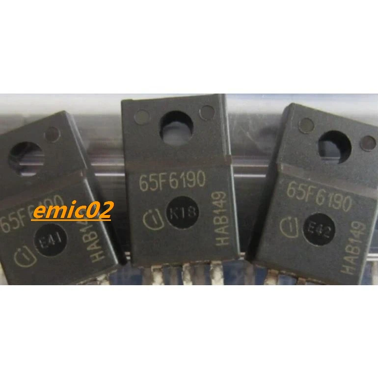 

10pieces Original stock 65F6190 IPA65R190CFD TO-220F MOS 650V 17.5A