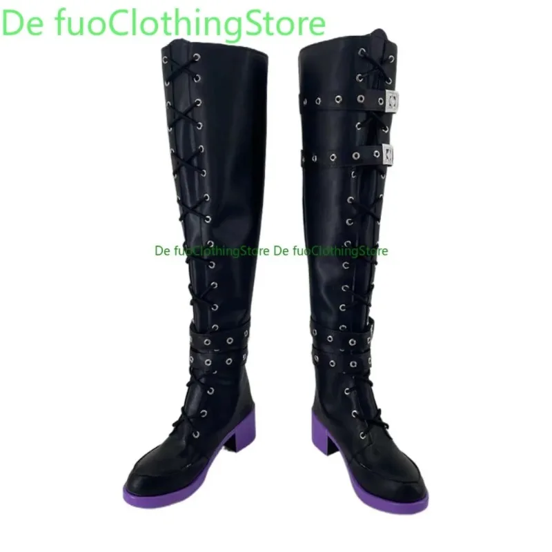 Defuo Laplace Dakinis Cosplay Shoes Anime Convention Anime Game Role-playing Shoes And Boots Halloween Party