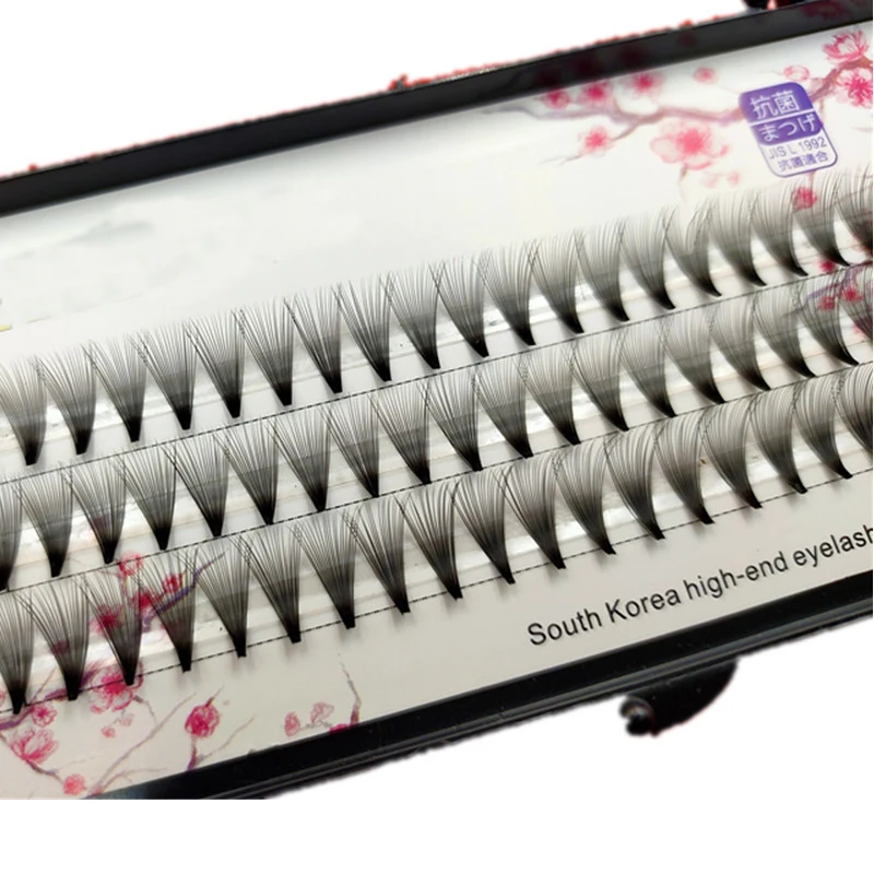 10D 20D Premade Volume Fan False Eyelashes D Curl Knotted/Knot Free Individual Eyelashes Extension Natural Long Semi-permanent