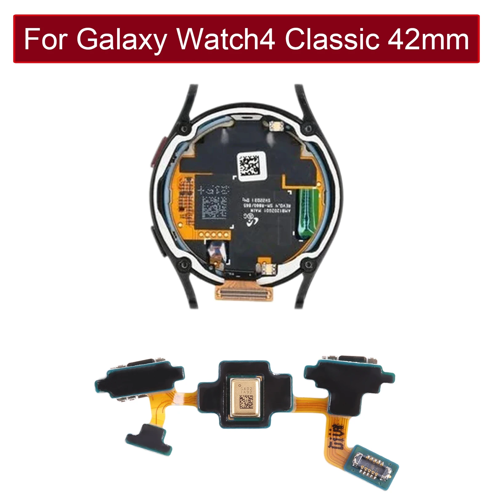 Power + Return + Microphone Flex Cable For Samsung Galaxy Watch4 Classic 46mm SM-R890 R895