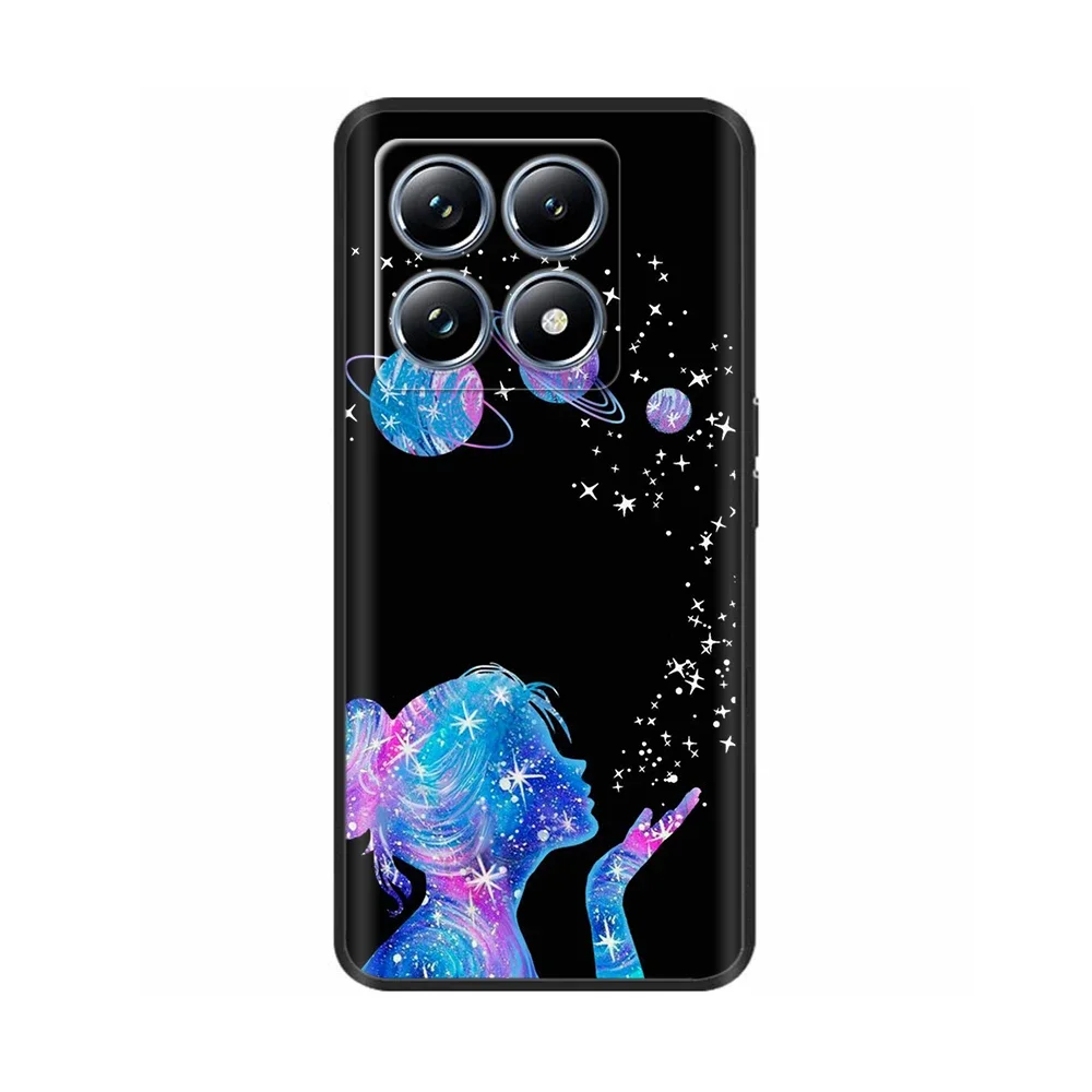 For Xiaomi 14T Pro Case Silicone Luxury Flower Soft Bumper For Xiaomi Mi 14T Phone Cover Fashion TPU Fundas for Xiaomi 14T 14 t