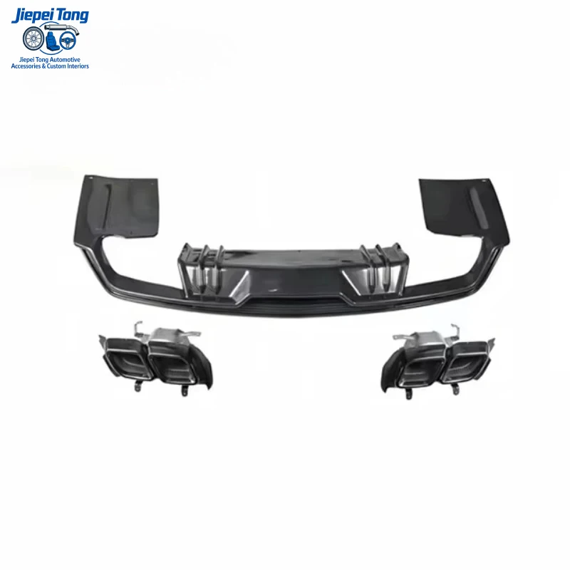 For Cadillac CT5 CT5V Rear Body Kit Blackwing Diffuser Exhasust