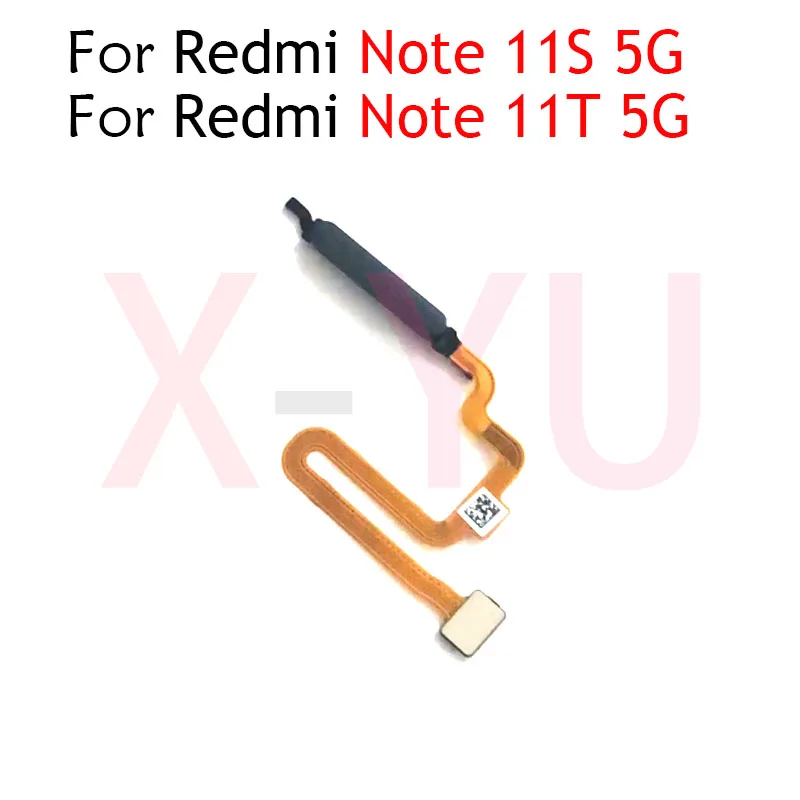 

For Xiaomi Redmi Note 11T 5G / Redmi Note 11S 5G Fingerprint Reader Touch ID Sensor Return Key Home Button Flex Cable