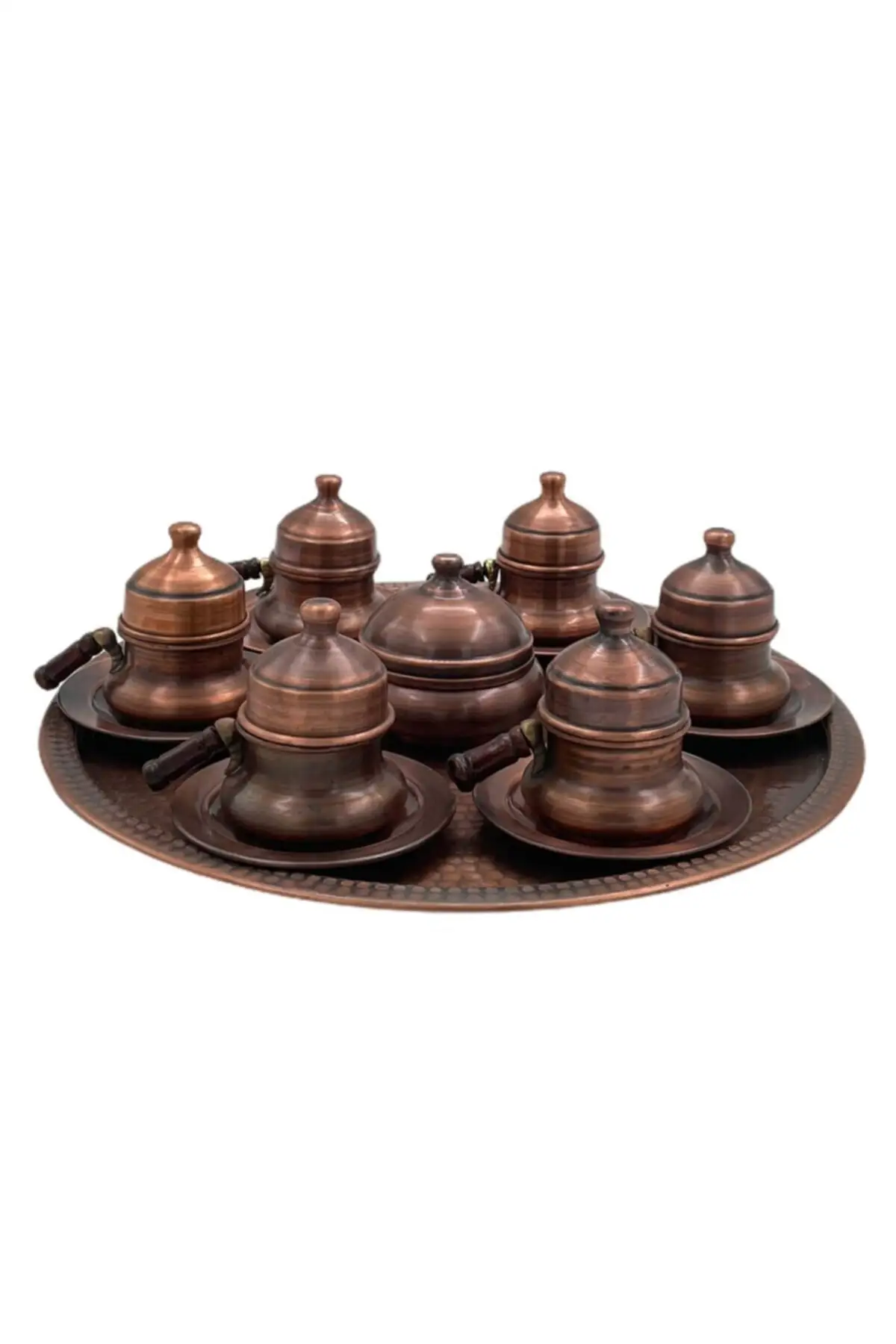 

DOLBOVI tobak Model 6 person cup set copper oxide handmade espresso cup