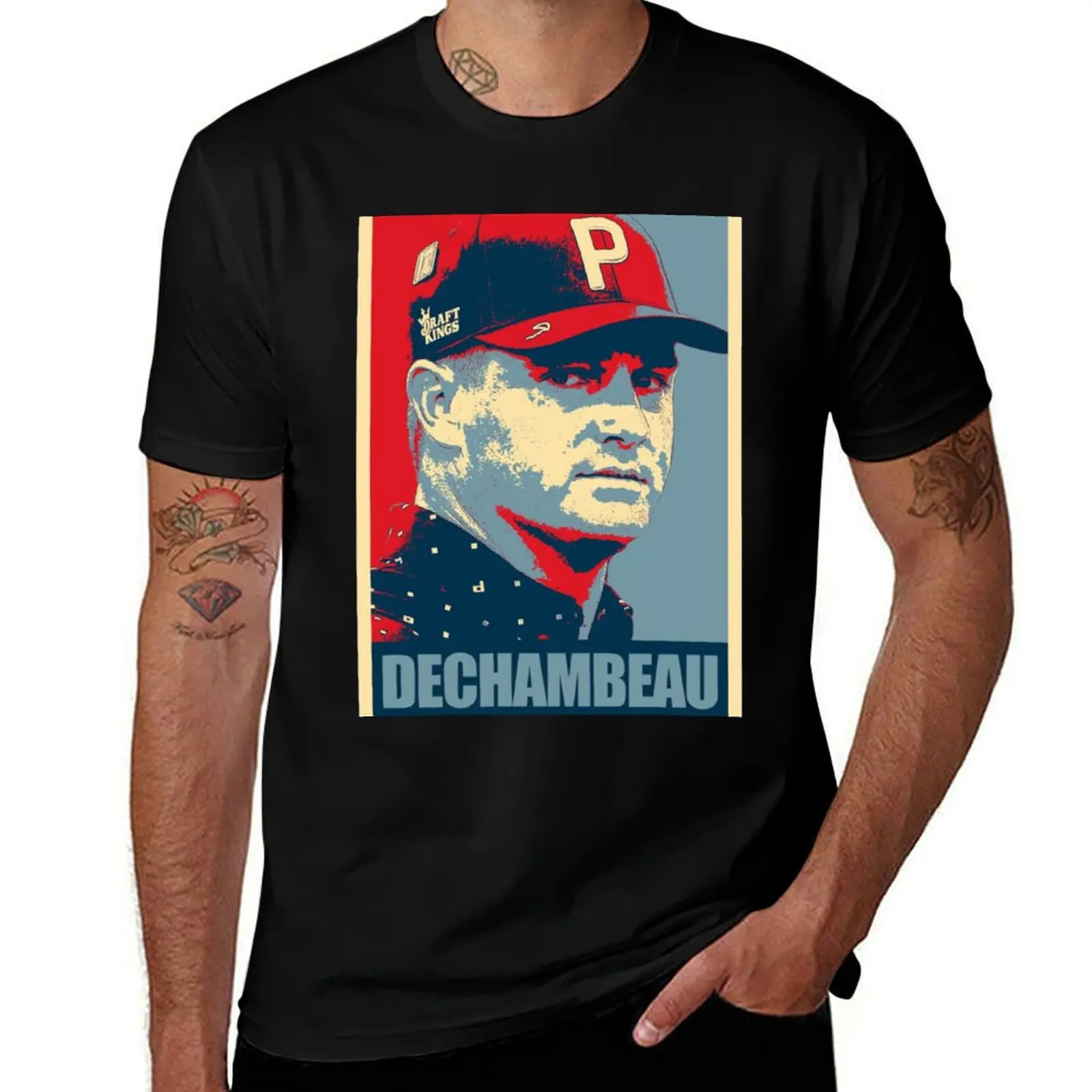 Bryson Dechambeau Hope T-Shirt oversized t shirt quick-drying graphic shirts oversized t shirts for men