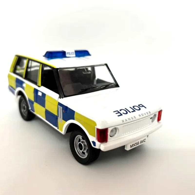 

Литой под давлением масштаб 1/43 полицейский автомобиль корги внедорожный джип сплав имитация модели автомобиля Коллекционный подарок сувенир дисплей орнамент