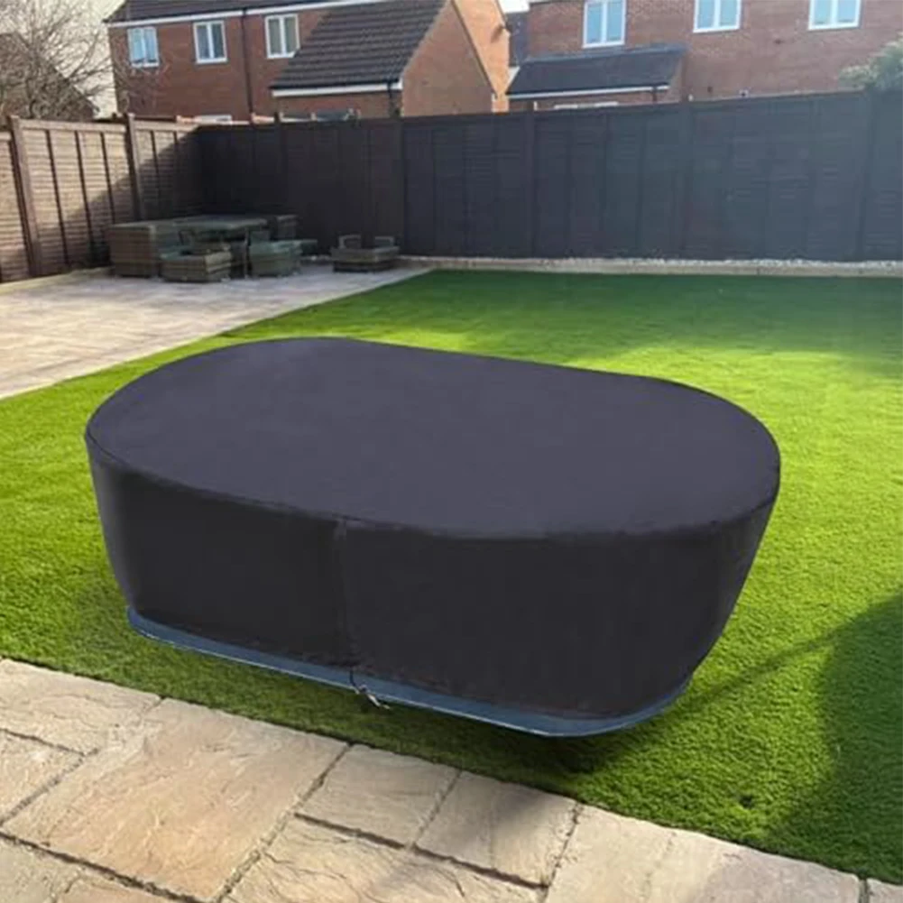 

Black Stock Tank Cover Cleaning Patio Furniture Cover Waterproof Tank Cover Black Pool Cover Multiple Size Options