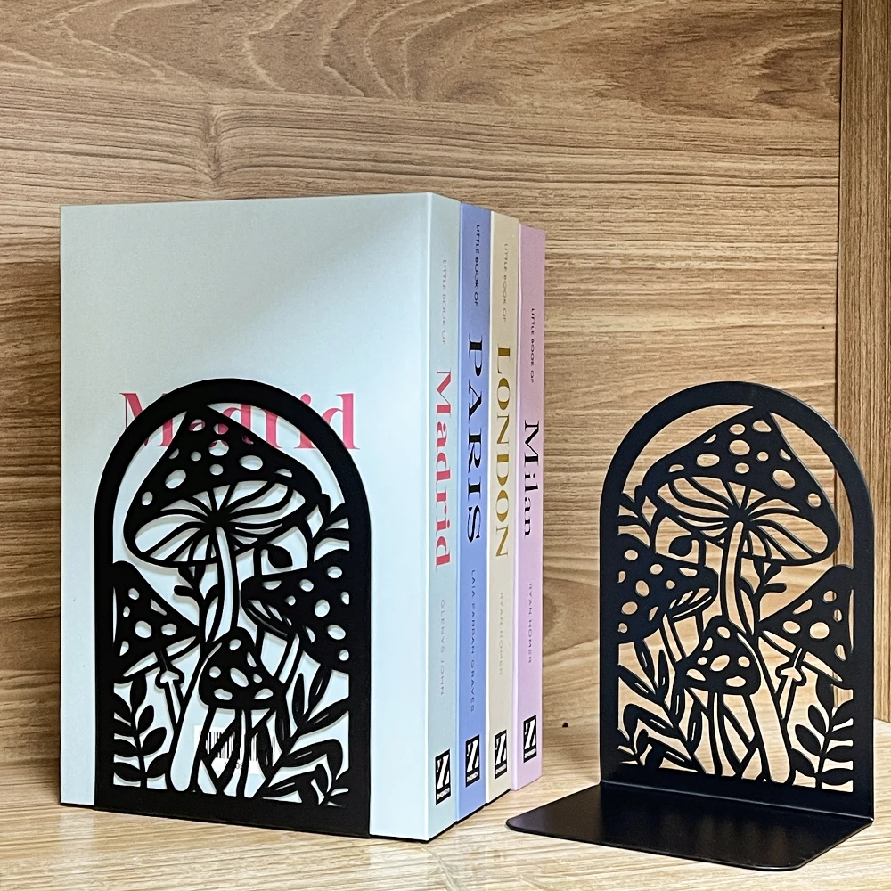 

Металлические подставки для книг Peacoblue, современный декоративный сверхмощный блок поддержки книг для офиса, стола, книжной полки, простые железные подставки для книг