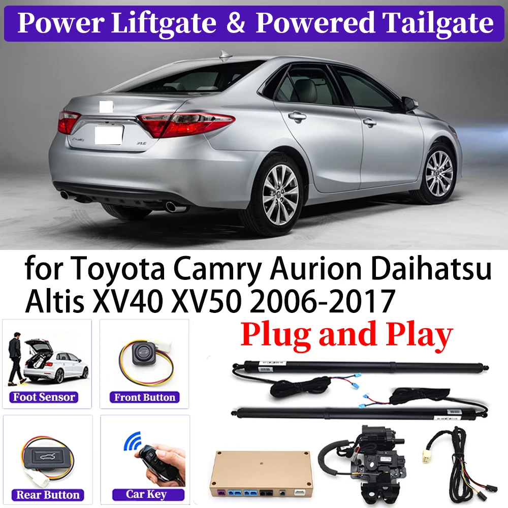 for Toyota Camry Aurion Daihatsu Altis XV40 XV50 2006-2017 Car Automatic Power Liftgate Kit Smart Auto Electric Tailgate System