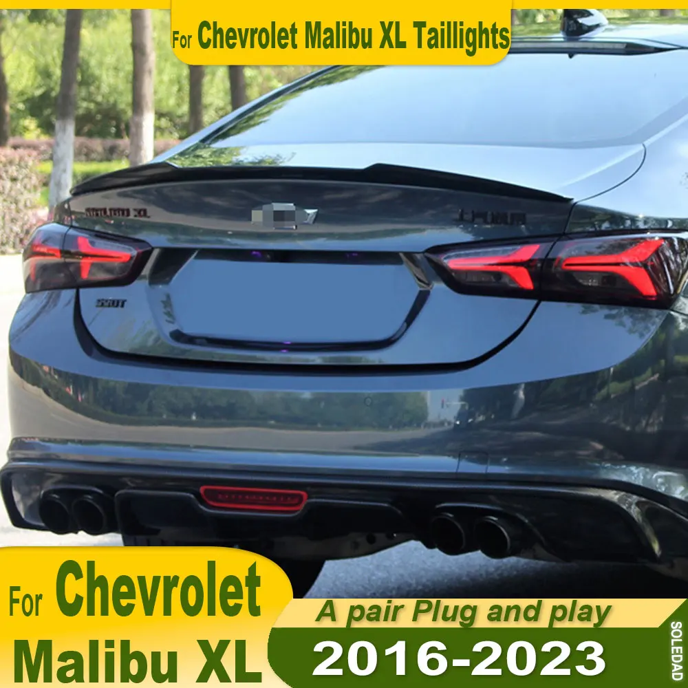Car styling taillight For Chevrolet Malibu XL 2016-2021 new style Tail Lights  LED Dynamic Turn Signal Light Tail Lamp Assembly