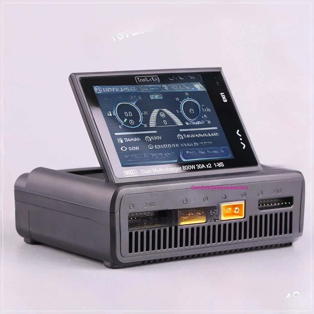 

Сбалансированное зарядное устройство высокой мощности, двухканальный сенсорный экран, складной экран, дрон 8S, 800 Вт