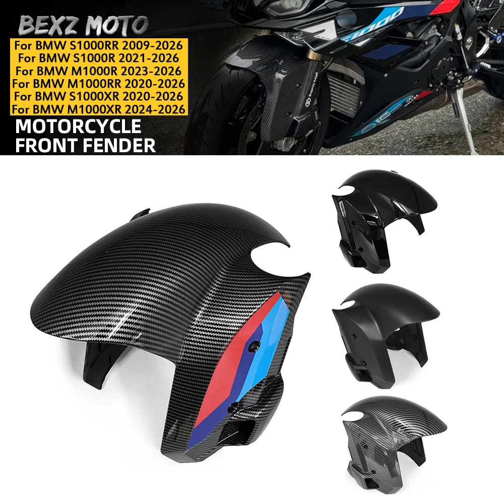 Für BMW S1000RR M1000RR S1000R M1000R S1000XR F900R F900XR HP4 Motorrad Kotflügel Vorderradabdeckung Bremsscheiben-Kühler 2025