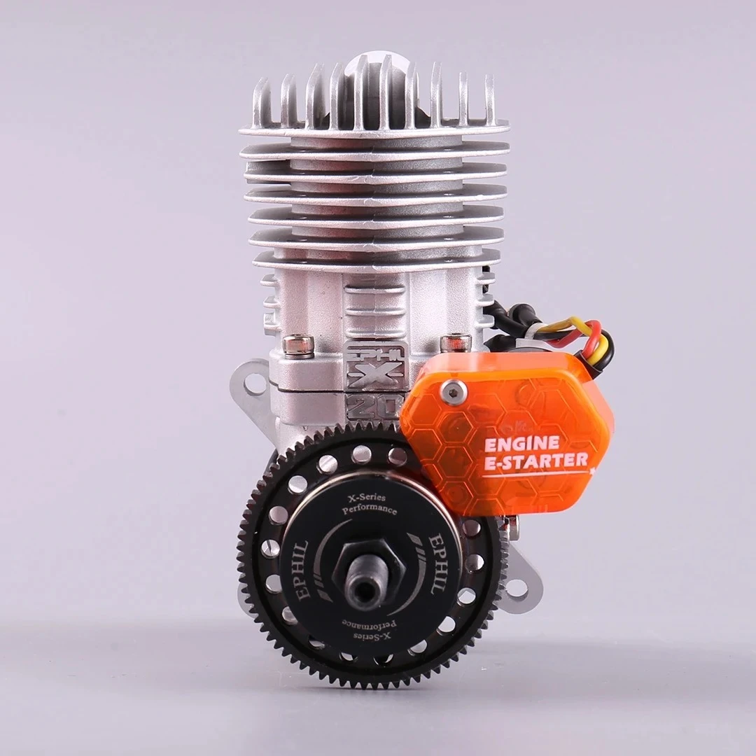 

Power X-20cc-R pro Model Aircraft Engine Single Cylinder Two Stroke with Electric Starter Rear Row Engine