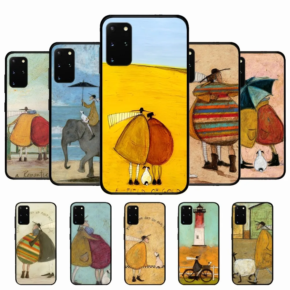 

Sam Toft Art Phone Case For Samsung S 9 10 20 21 22 23 30 23plus Lite Ultra FE S10lite Fundas