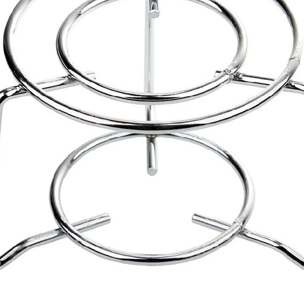 

Round Furnace Rack Alcohol Stove Stand Stainless Steel Accessory Dedicated Sturdy Camping