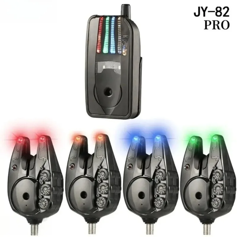 JY-82PRO Upgraded Waterproof European Carp Fishing Sea Rod Alarm Receiver Wireless 500 meters