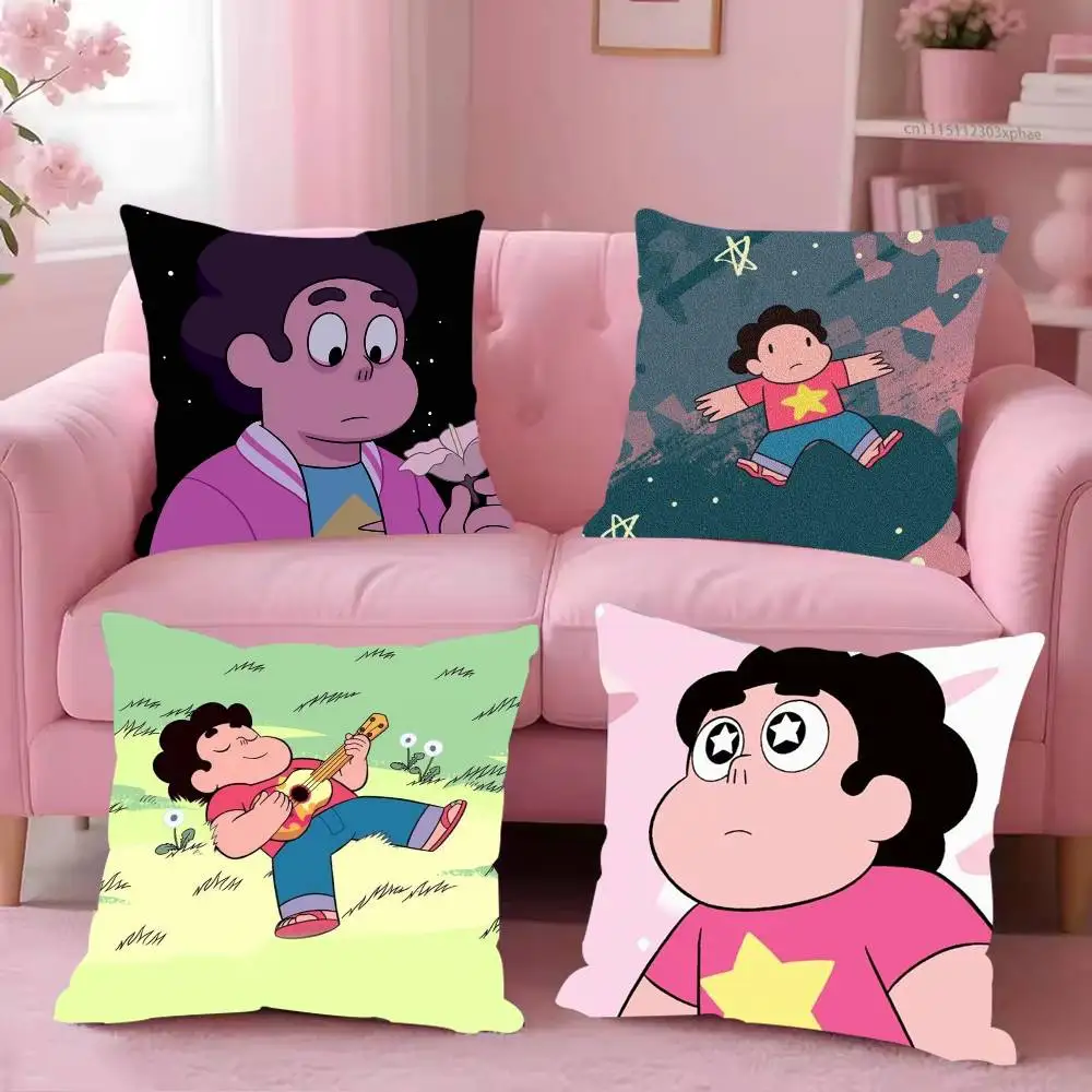 S-Steven Universe Rose Quartz Pillowcases Cute Funny Pillow Case For Wedding Party Home Decor Comfy Pillow Cove