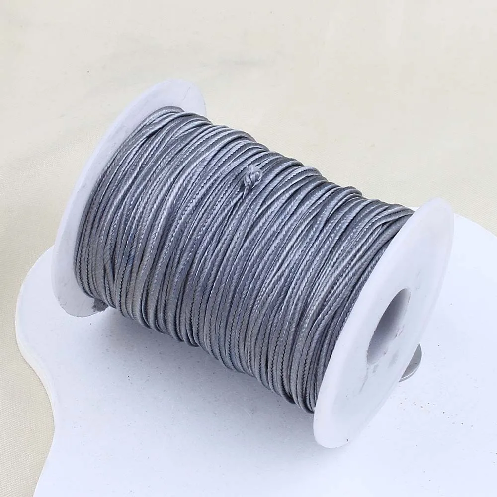 1 Spool 3x1mm Milan Thread Braided Cord Twine Beading Threads Adjustable Rope Bracelets Necklace Jewelry Making Accessories