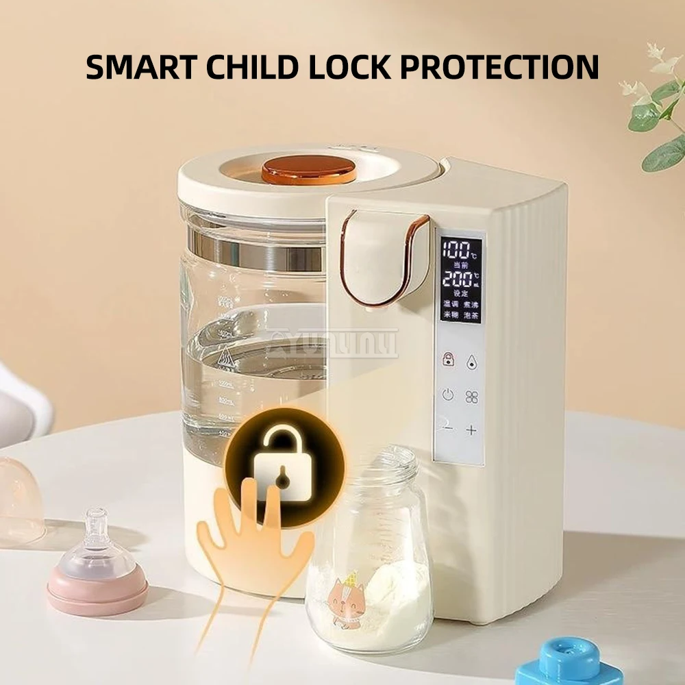 YunlinLi Factory Electric Kettle Mini Quantitative Water Kettle Constant Temperature Pot Baby Milk Mixe Warmer