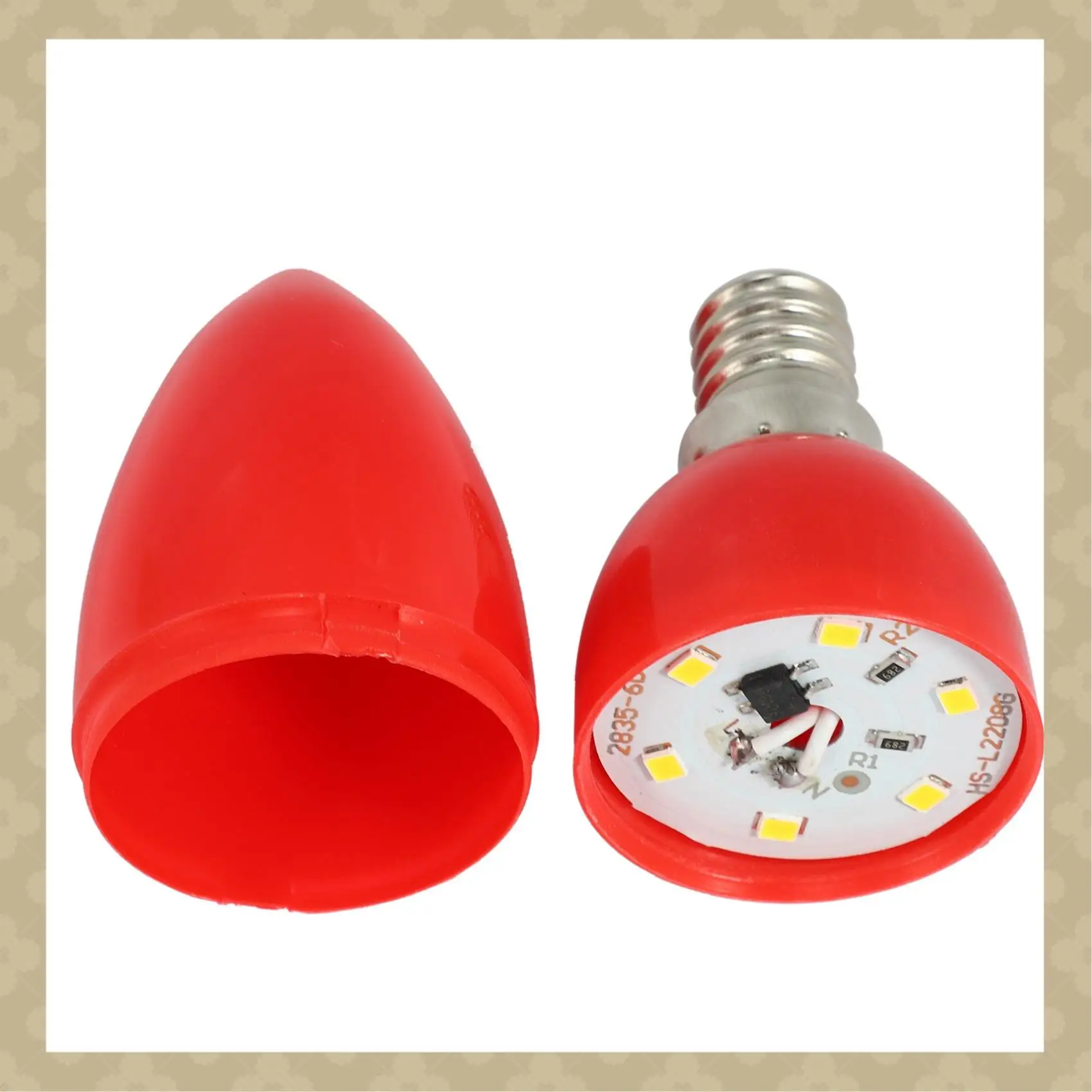 AB45 4X LED ضوء شمعة ضوء لمبات الأحمر فورتشن مصباح الله أضواء توفير الطاقة أضواء الشموع، E14