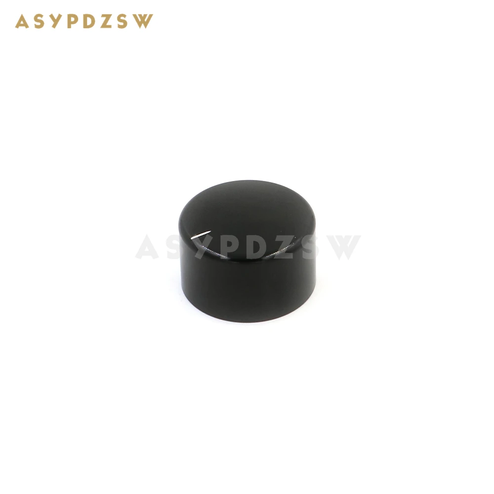 

1 PCS 38*22mm Amplifier Volume potentiometer Aluminum knob High gloss Silver/Black (Optional)