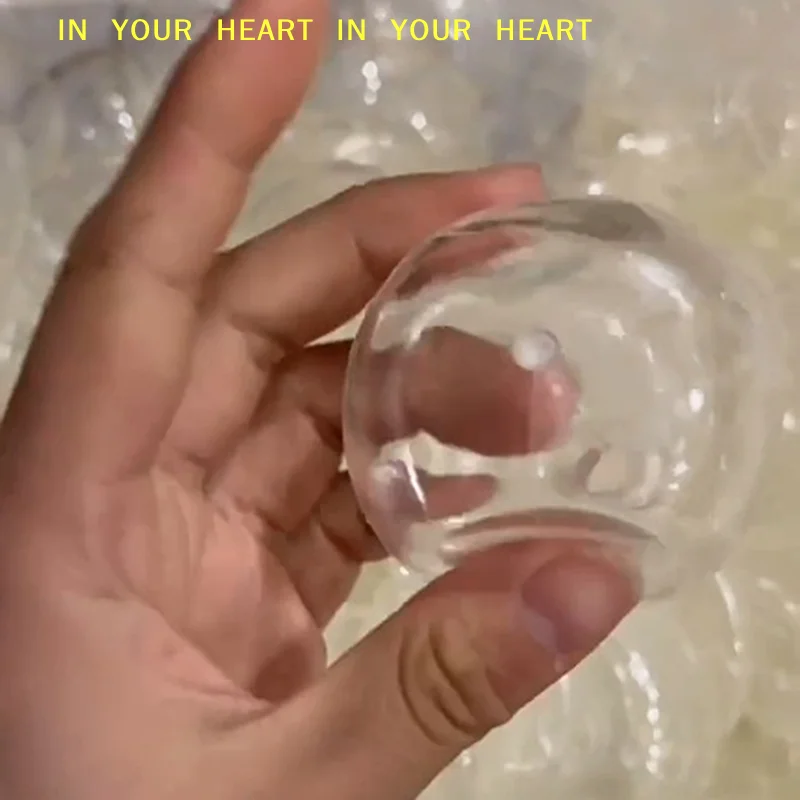 【X】DIY Empty Ball Skin Handmade Ball Decompression Slow Rebound Toy 1PC Sphere Jewelry TRP Casting Molds Tools