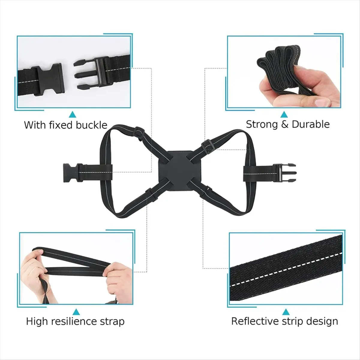 ABQR أشرطة الأمتعة حقيبة بنجي لحقائب السفر إضافة حقيبة، حزام بنجي حقيبة السفر للأمتعة (عبوة من قطعتين)