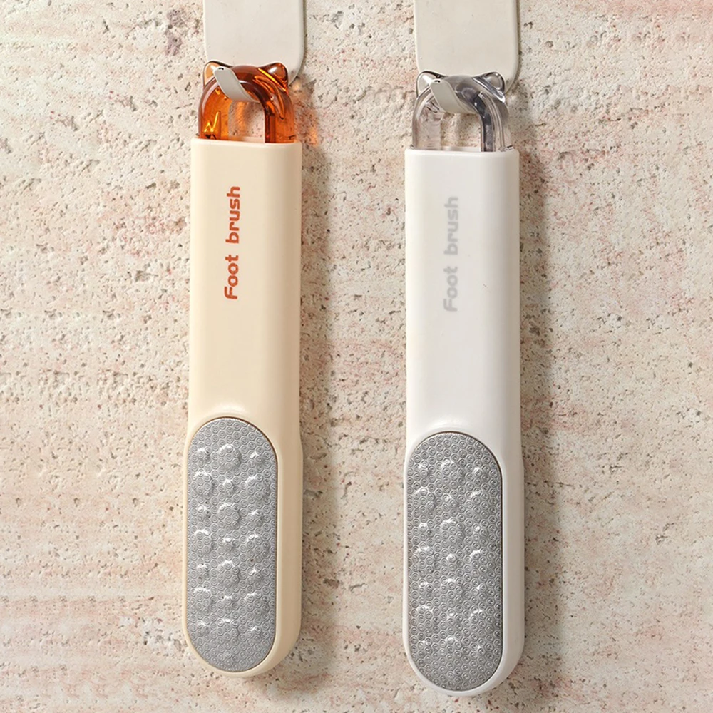 3in1 فرشاة غسل القدم الكالس عرموش عدة الخفاف تنظيف مزيل الحجر كعب إزالة الجلد الميت الفولاذ المقاوم للصدأ الغسيل باديكير أداة