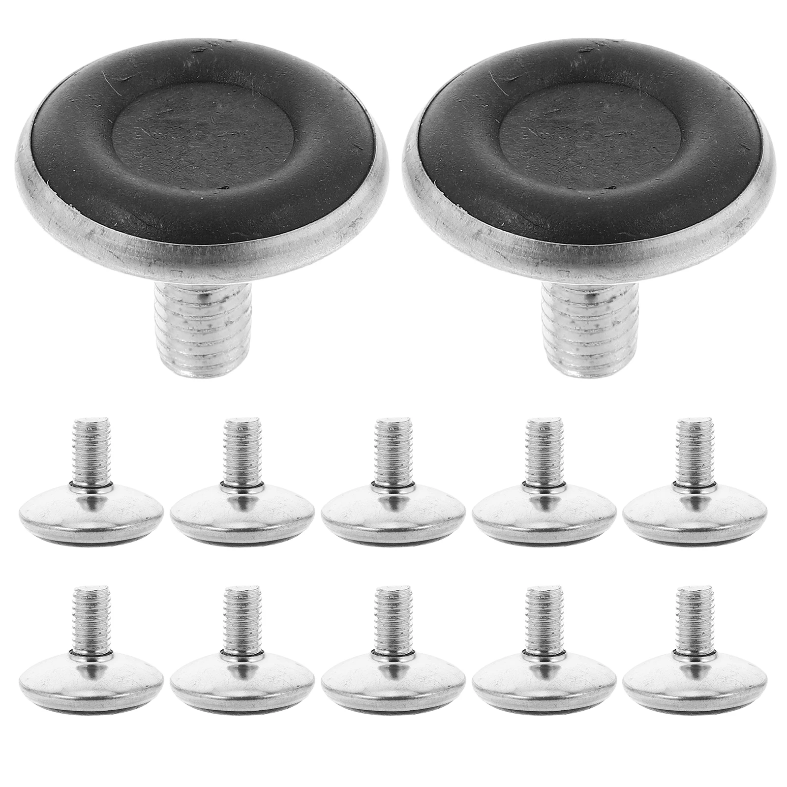 

24pcs Adjustable Leveling Feet Furniture Pads Heavy Duty Screw in Feet for Cabinet Legs Table Chair Sturdy Plastic Outdoor