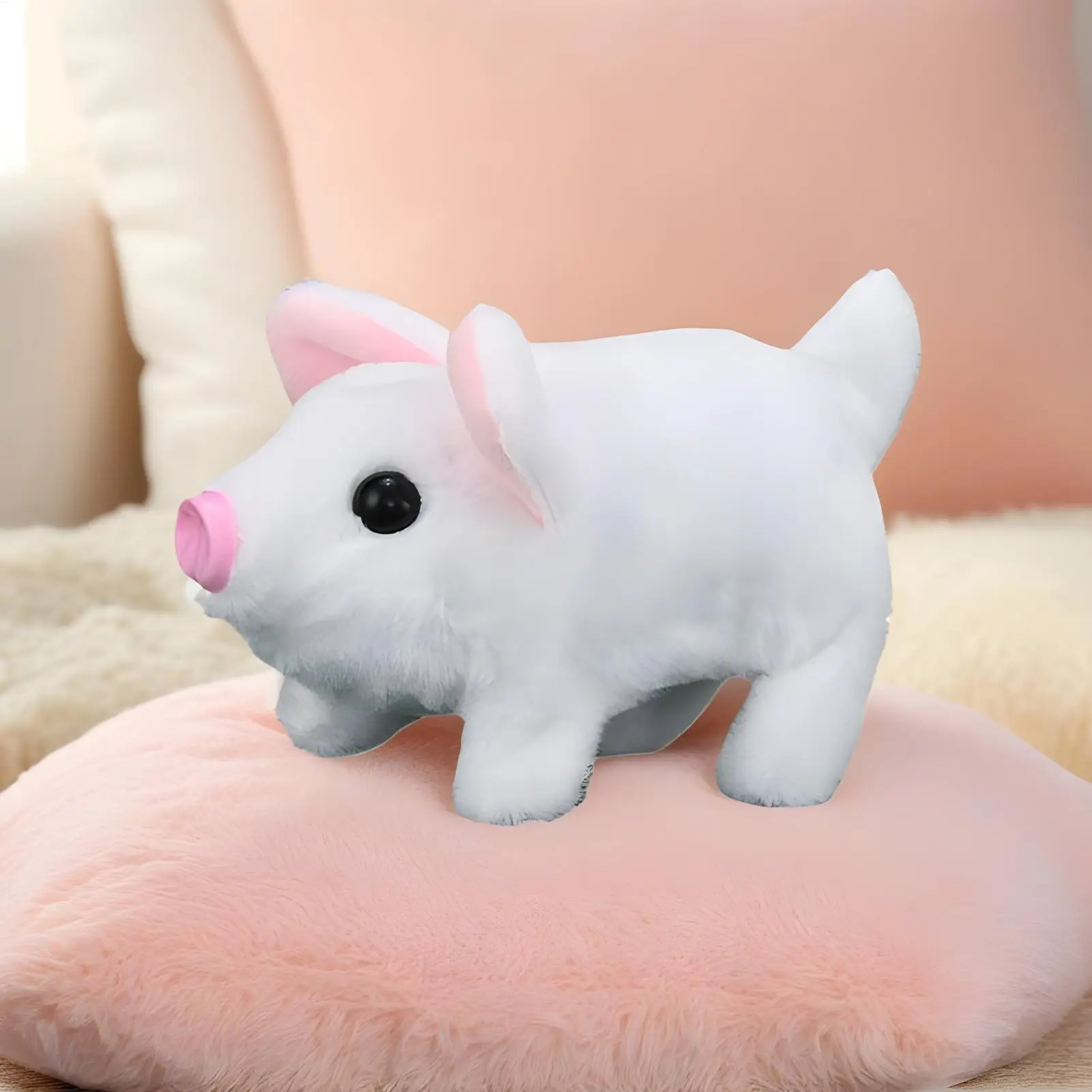 Simulated Electric Piglets Can Walk And Bark Electronic Plush Animals Pet Toys Cute Birthday Gifts For Babies boys girls