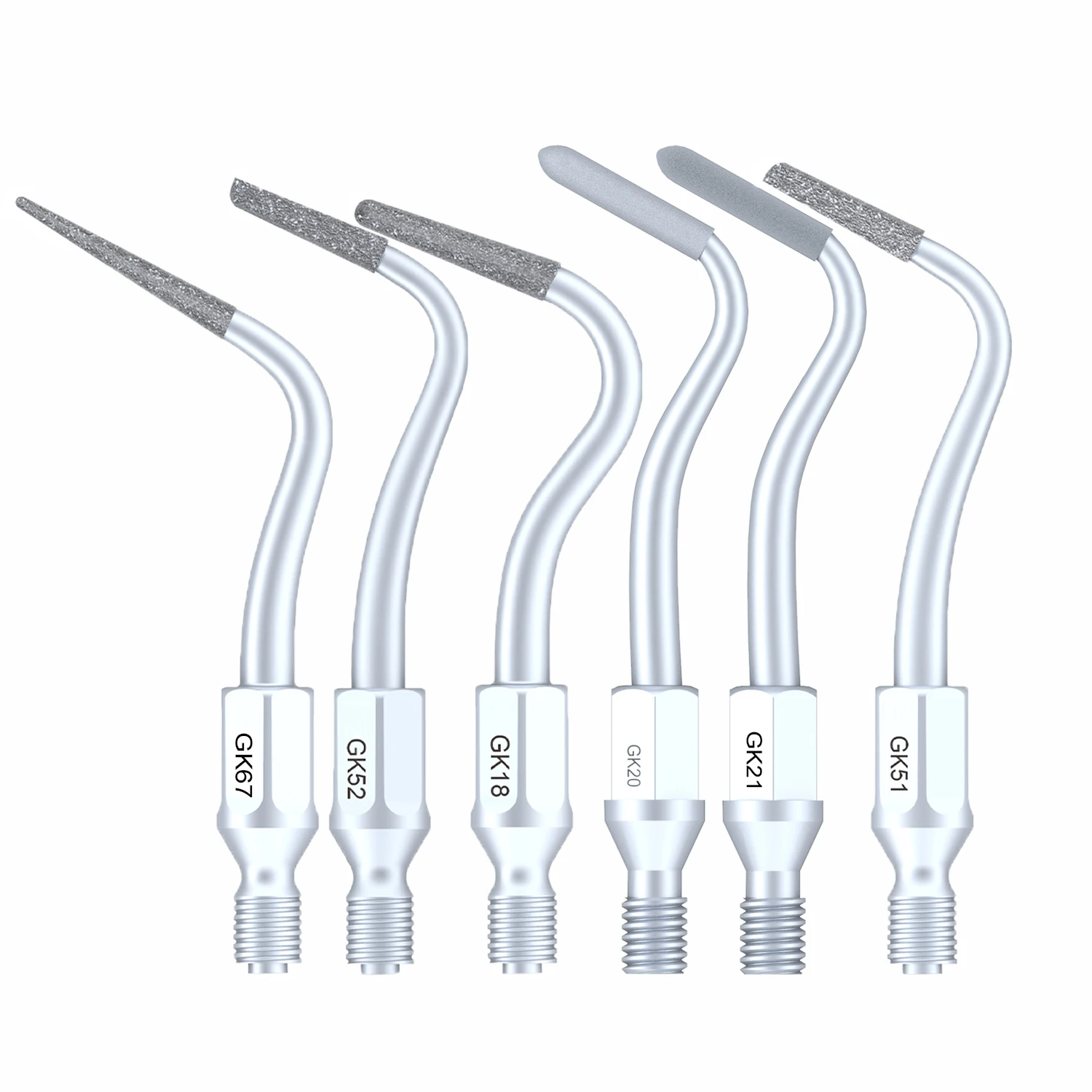 For KAVO SONICflex 2003 Dental Ultrasonic Scaler Scaling Tips GK18 GK20 GK21 GK51 GK52 GK67 GK81 GK83 GK84 GK85 Scaler Handpiece