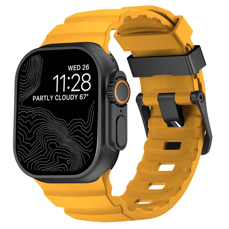 Trail Silicone Band for Apple Watch Ultra 4 3 2 49mm Strap 46mm 45mm 44mm Sport Bracelet iWatch Series 12 11 10 Ultra 9 8 7 SE3 - Image 8