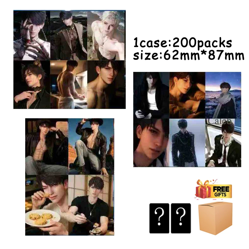 Love And Deepspace Ripping Cards Heartbeat Stationery 200 Designs Complete Set 62x87mm Anime Tearable Game Collection