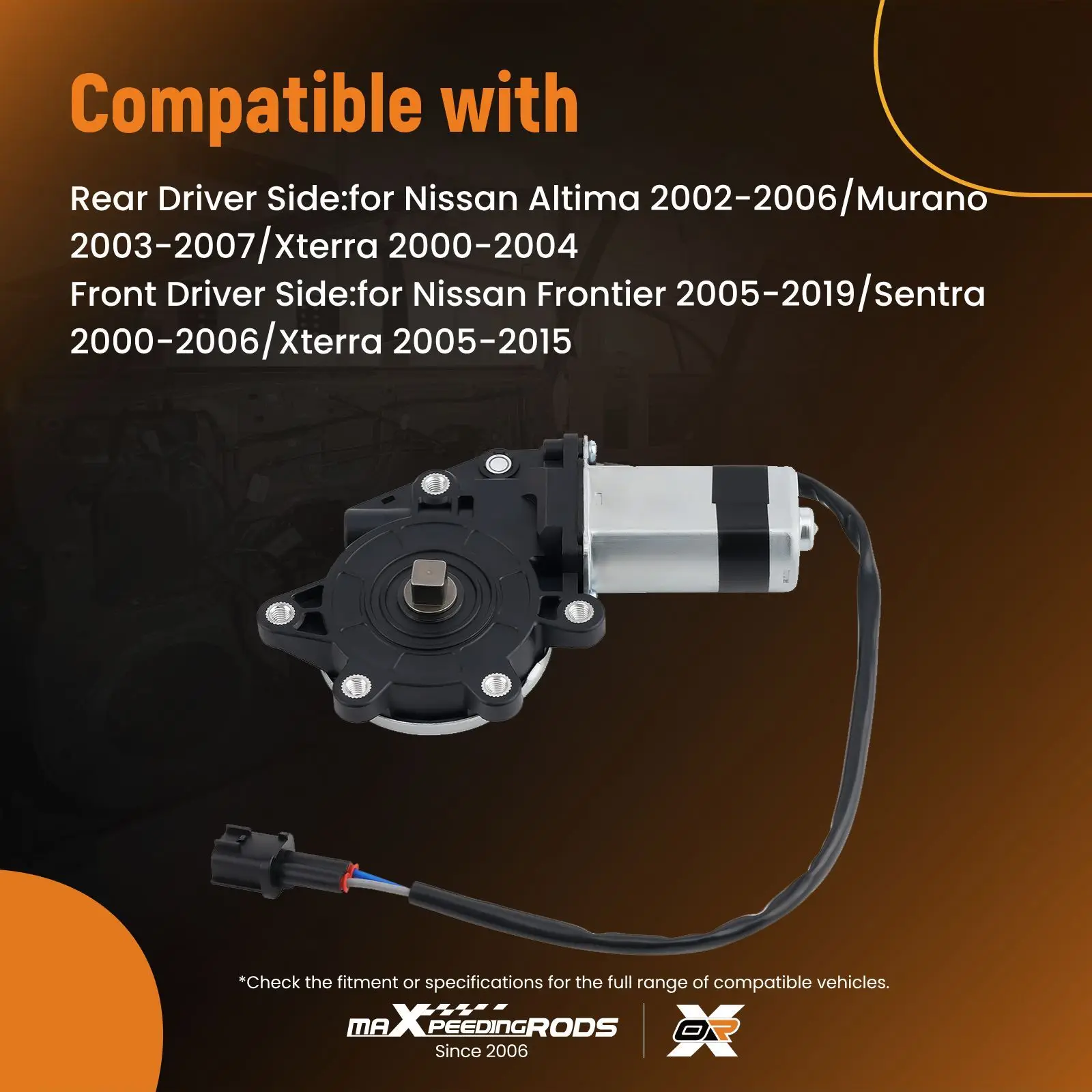 

Power Window Lift Motor for Nissan Frontier Frontier Xterra Sentra Front Driver