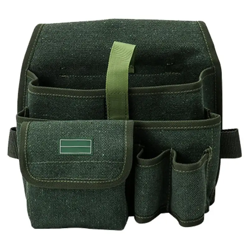 

Belt Tool Pouch Multipurpose Tool Fanny Pack Tool Pouch With Belt Multiple Pockets Canvas Tool Belt Tool Belt Bag For