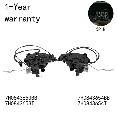 Door Lock Actuator For VW Multivan 2003-2007 7H0843653BB 7H0843653T 7H0843654BB 7H0843654T