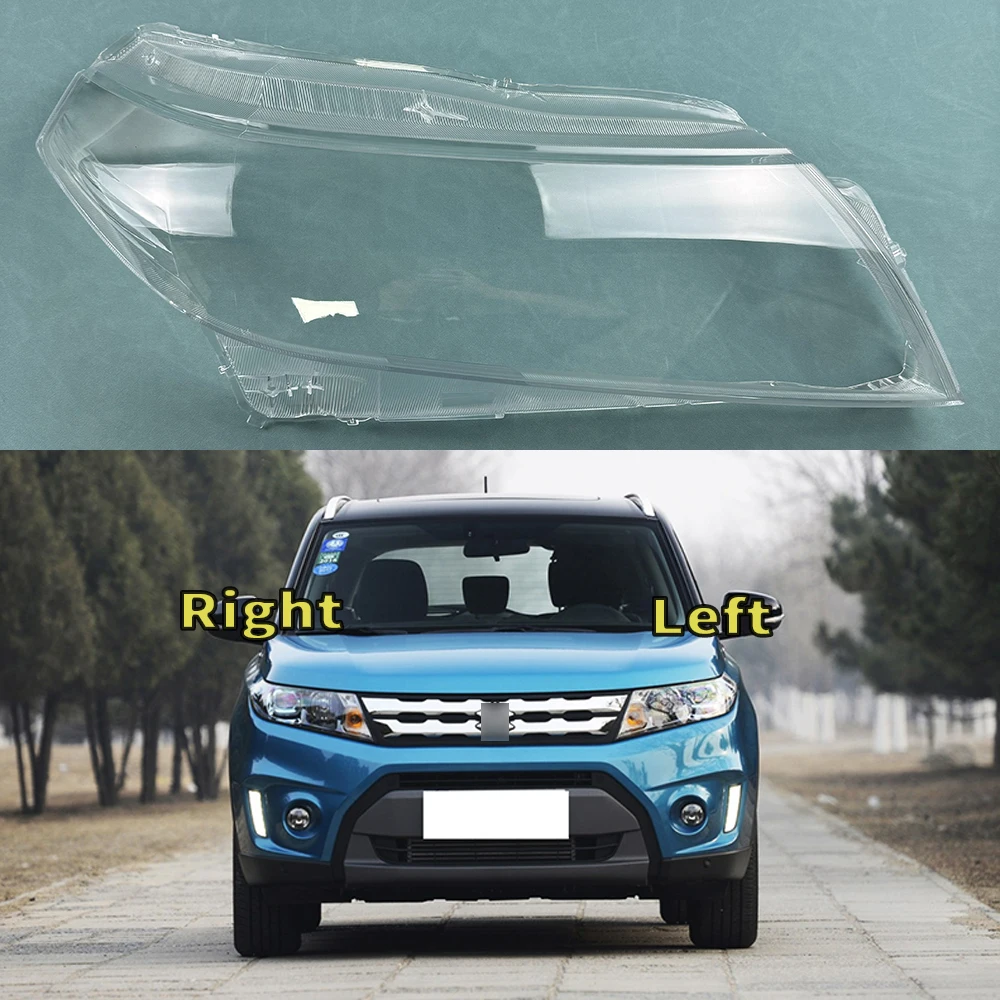 

Для Suzuki Vitara 2016 2017 2018, крышка фары, абажур, прозрачная линза, корпус из плексигласа, автозапчасти