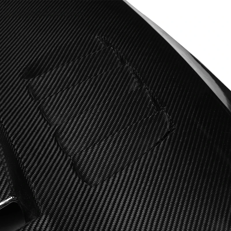 High Quality V‑Style Vented Aerodynamic Dry Carbon‑Fiber Front Engine Hood, Car Modification Accessories