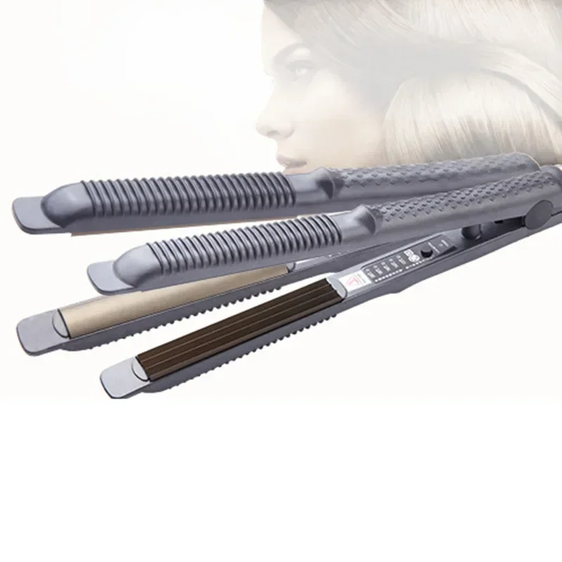 Baguette de fer à friser en céramique, pince à sertir professionnelle, vague de maïs ondulée, bigoudi, outil de coiffage