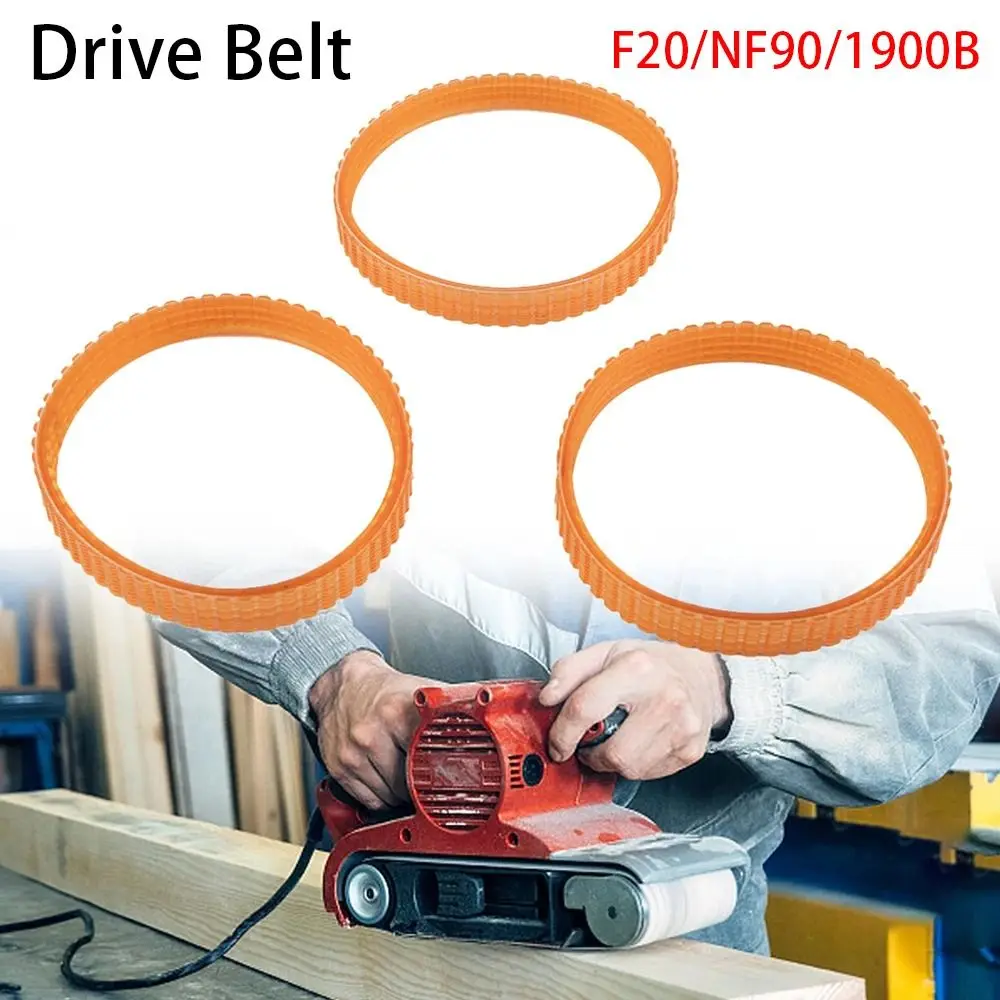 1Pcs Power Tool Accessories Drive Belt F20A/1900B/NF90-2/1911B Girth 218mm 238mm 255mm 268mm V-belt Planer Belt Orange