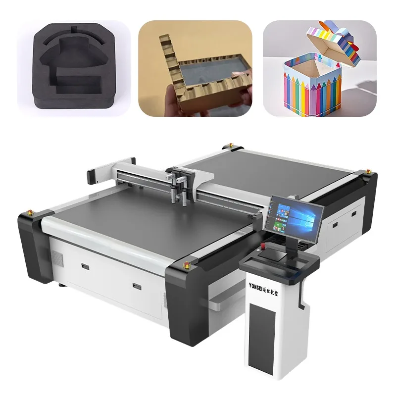 CIF Price High Quality Oscillating Knife Digital Cutter for Corrugated Paper and Carton Cutting in Packaging Industry