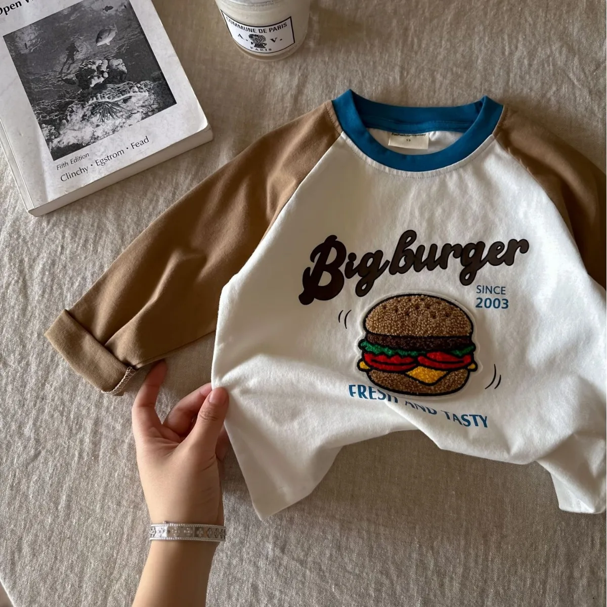 Children Clothing Fashion Casual cartoon print Cotton T Shirt 2024 New Spring Autumn Boys Girls Korean Style All Match Loose Top