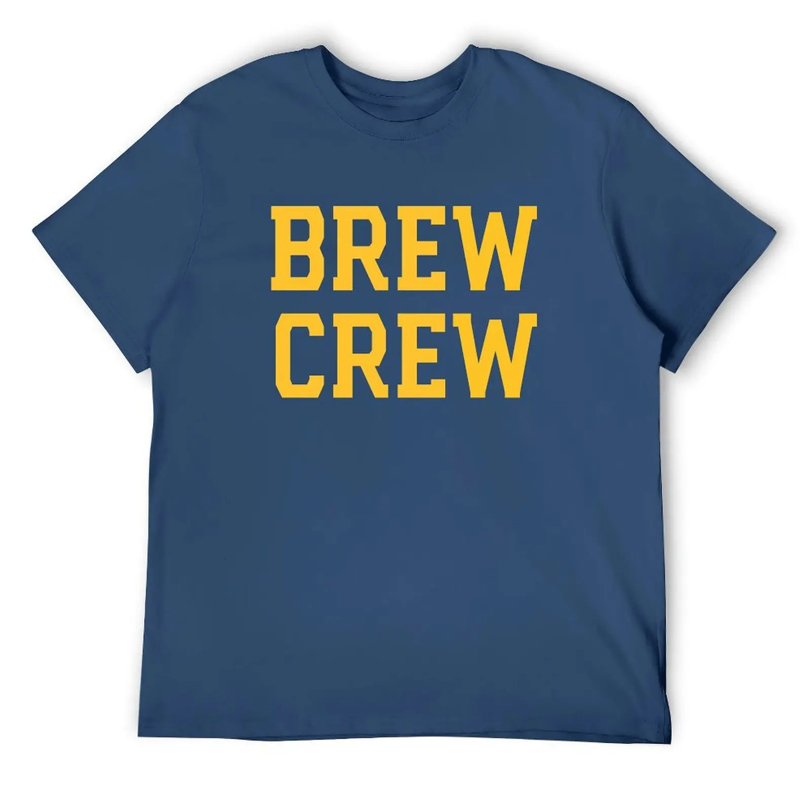 

Brew Crew - Navy T-Shirt vintage clothes man clothes oversize t-shirts man mens t shirts