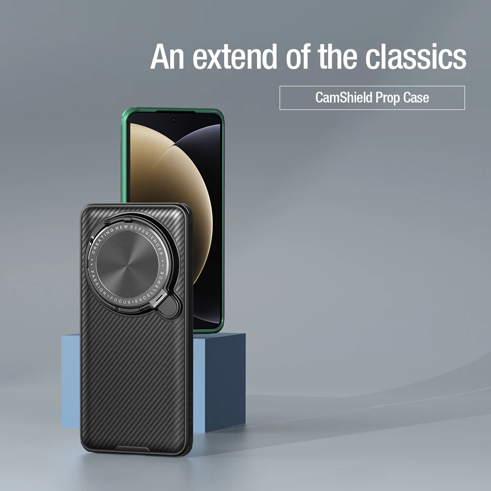 حافظة Nillkin لهاتف Xiaomi 15 Ultra 5G CamShield Prop Slide Camera حماية عدسة 360 حماية كاملة غطاء خلفي Mi 15 Ultra